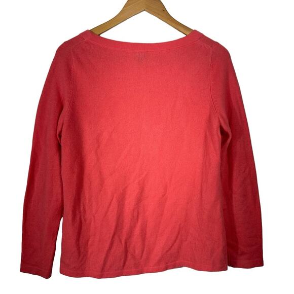 Talbots 100% Cashmere Crewneck Sweater Size Medium - Picture 2 of 8